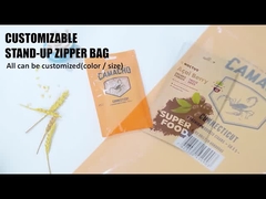 Suporte lateral do alumínio da folha do saco do selo das escolhas múltiplas três acima do malote do alimento