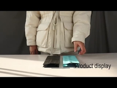 A folha de alumínio de empacotamento do chá do café da proteína do soro clara levanta-se o malote com zíper