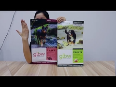 Perdigueiro preto Victor Dog Food de Purina do saco do alimento de manda-chuva do zíper da soldadura térmica saco de 50 libras