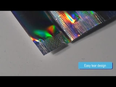 Do saco holográfico do zíper da caixa do telefone de Mylar sacos impressos holográficos do empacotamento plástico do PVC