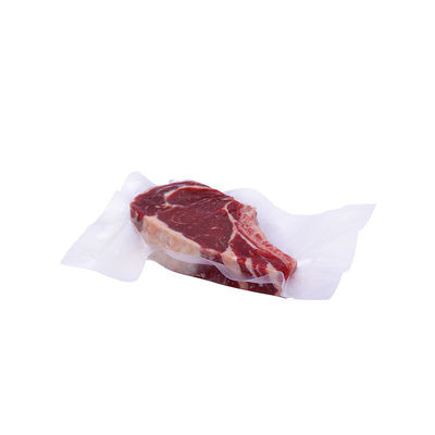 Sacos transparentes do aferidor do vácuo da poupança do alimento do PA NY do empacotamento de carne fresca do produto comestível