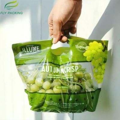 Empacotamento biodegradável Ziplockk Resealable dos legumes frescos para frutas e legumes